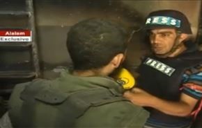همراهی دوربین العالم با عملیات پاکسازی اردوگاه یرموک