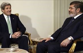 تغییر موضع 24 ساعته جان کری در قبال اوضاع مصر