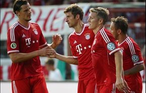 بايرن يسحق فريق درجة رابعة بخماسية في الكأس