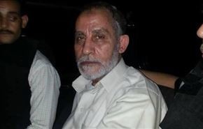 فیلم؛ لحظه بازداشت رهبر اخوان المسلمین مصر