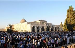 صهیونیست ها داخل مسجد الاقصی معبد می‌سازند