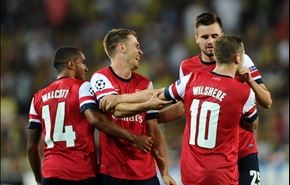 ارسنال منطقيا في دور المجموعات بدوري الابطال