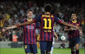 قطار برشلونة يواصل التقدم ويتجاوز محطة سوسييداد