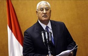 منصور يفوض وزير الدفاع لإعلان التعبئة العامة