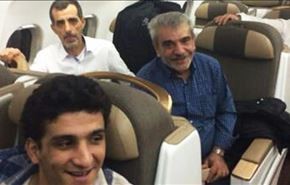 زائران آزاده لبنانی به خاک کشورشان بازگشتند