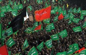 كيف أحيا المسلمون اليوم مراسم عاشوراء في كربلاء؟+صور