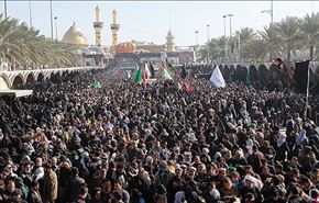حضور چشمگیر بحرینی‌ها در اربعین حسینی در کربلا