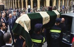 تشييع الوزير اللبناني السابق محمد شطح وسط اجراءات مشددة