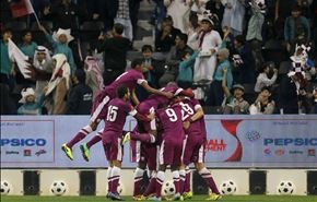 قطر تبلغ نصف نهائي غرب اسيا بالفوز على السعودية