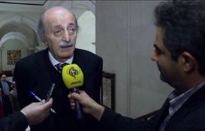 نظر جنبلاط درباره سخنان ظریف در لبنان