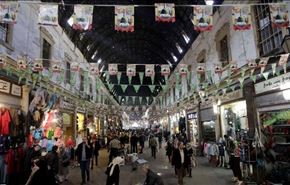 عکس هایی متفاوت از پایتخت سوریه در میلاد پیامبر (ص)