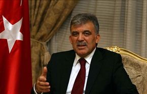 غول يدعو للتعاون بین ایران وترکیا بشأن سوریا