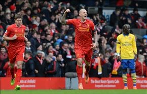 ليفربول يصعق ارسنال بخماسية