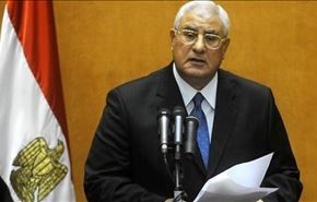 الفريق القانوني لرئيس مصر المؤقت قد يغير النظام الانتخابي