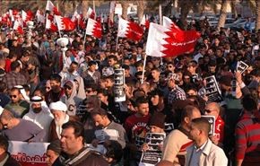تلاش  ماموران آل خلیفه برای جلوگیری از تظاهرات - فیلم