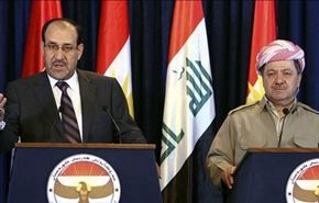 بارزانی بغداد را تهدید کرد