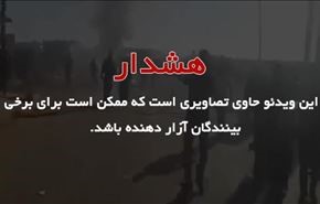 فیلم: انفجار بمب بین آوارگان سوری