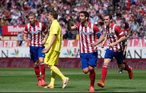 اتلتيكو مدريد في الصدارة اسبوعا جديدا