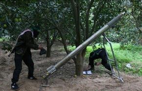 شلیک موشک به مواضع صهیونیستها از غزه