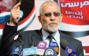 بازداشت رهبر اخوان المسلمین