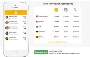 تطبيق ringo لإجراء مكالمات دولية رخيصة ودون الاتصال بالإنترنت
