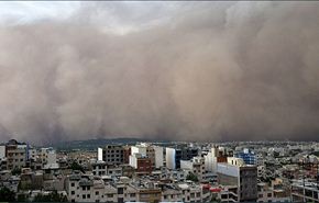 بالفيديو، شاهد العاصفة في طهران