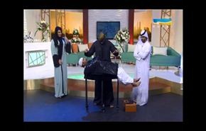 بالفيديو/ ساحر يطيّر فناناً عربیاً في برنامج تلفزيوني