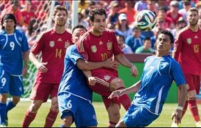 فيا يقود اسبانيا للفوز على السلفادور وكوستا يعود للمشاركات