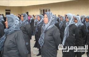 زنان دیالی برای مقابله با داعش مسلح شدند