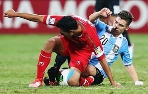 ميسي ينقذ الارجنتين من تعادل مذل امام ايران ويقودها الى الدور الثاني