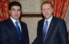 اتفاق نظر بارزانی با اردوغان درباره دولت آینده عراق !