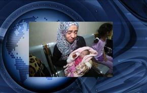 خردسالترین قربانی حملات صهیونیستها به غزه + عکس