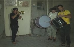 المسحراتي في مدینة کربلاء المقدسة
