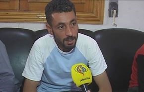 تسلیم شدن یک گروه مسلح در حلب سوریه + فیلم