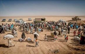 داعش 2100 خانواده را در حومه حلب آواره کرد