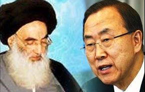در دیدار بان کی مون با آیت الله سیستانی چه گذشت