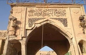 عکس‌هایی از انفجار مرقد حضرت یونس (ع)