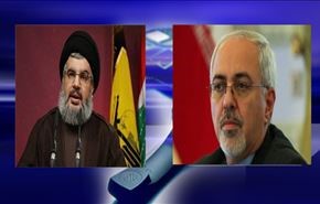 بررسی اوضاع غزه در گفتگوی تلفنی نصرالله و ظریف