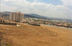 الحدود الفلسطينية بين الضفة و اسرائيل من منطقة جنين في الضفه الغربية