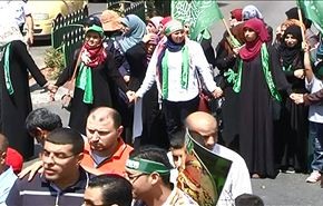 تظاهرة في رام الله والخليل تنديدا بجرائم الاحتلال ودعما للمقاومة