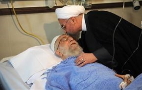 تصاویر عیادت رئیس جمهور از رهبر معظم انقلاب