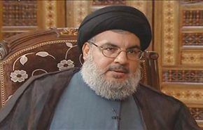 السيد نصر الله یعرب عن ارتیاحه للوضع الصحی العام لقائد الثورة