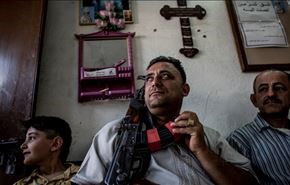 ارامنه كردستان عليه داعش مسلح شدند