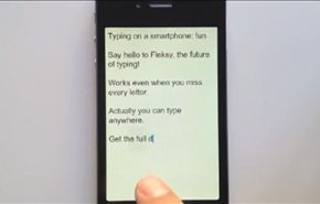 تطبيق Fleksy لدعم اللغة العربية