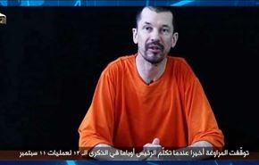 انتشار فیلم جدیدی از گروگان انگلیسی داعش