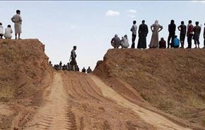 داعش یک روستا را در دیالی غرق کرد