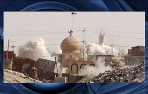 داعش پنج مسجد را در تکریت بمب‌گذاری کرد