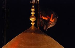 بدء مراسم استبدال رايتي مرقدي الامام الحسين واخيه العباس عليهما السلام