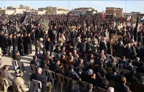همبستگی شیعیان و اهل تسنن کرکوک در محرم + فیلم