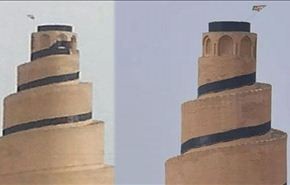 سامراء.. راية الحسين (ع) فوق الملوية تثير غيض الطائفيين والتكفيريين